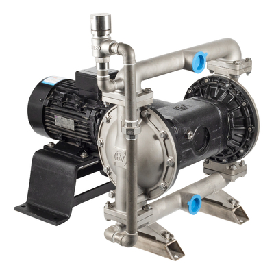 40mm 液体直径モーター弁ポンプ 吸気リフト 5m と最大圧 0.6 Mpa