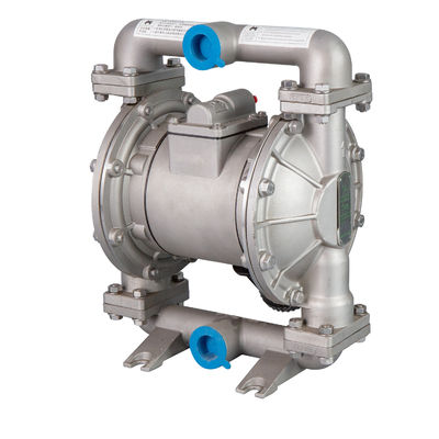 304 Stainless Steel Air Double Diaphragm Pump 1" with Max Pressure 120psi for Wastewater and Drinking Water Treatment