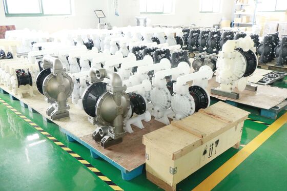 2インチ食品級衛生用 氣動式 ダブル弁ポンプ 食品認証