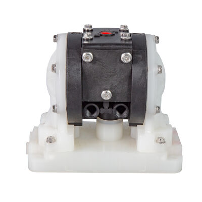 強酸性化学薬品用 PVDF 材質 1/4 インチ空気圧ダイヤフラムポンプ