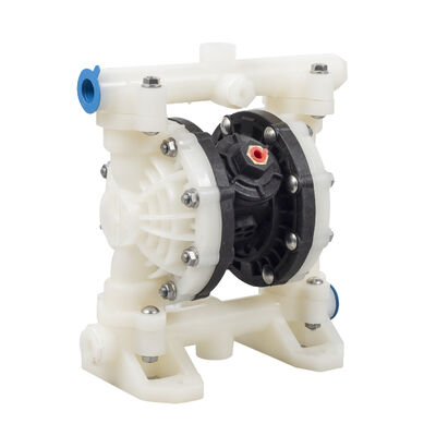 RV プラスチック製ダイヤフラムポンプ (PP製、PTFEダイヤフラム、最大圧力100psi)