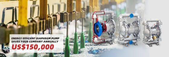 排水処理と灌水を用いる空気性プラスチック弁ポンプ120psi