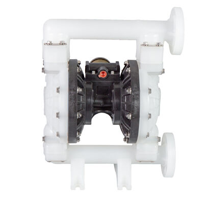 ポリプロピレン製シェル、低圧、1 1/2インチアウトレットサイズの空気圧式ダブルダイヤフラムポンプ