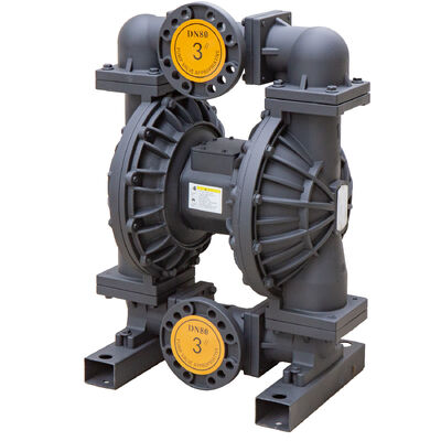 流量1022 L/Mの3インチアルミ製エア駆動ダイヤフラムポンプ(廃水処理用)