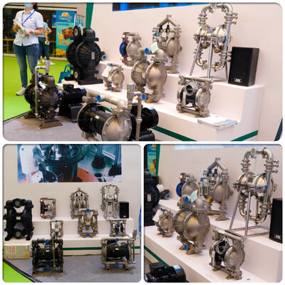 産業用途向け流量57L/Mのアルミニウム製空気圧式ダイヤフラムポンプ