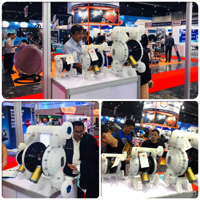 水処理用流量57L/Mのアルミ製エア駆動ダイヤフラムポンプ