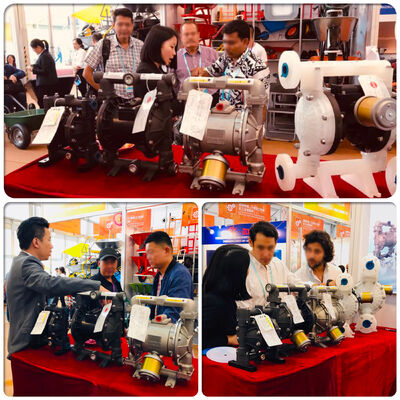 水処理用流量57L/Mのアルミ製エア駆動ダイヤフラムポンプ