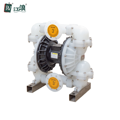 3つは化学ダイヤフラム ポンプ空気消費90L/S PP関係フランジを付けたようになる