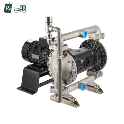 不用なオイルの電気作動させた二重ダイヤフラム ポンプ1.5"大きいSS304