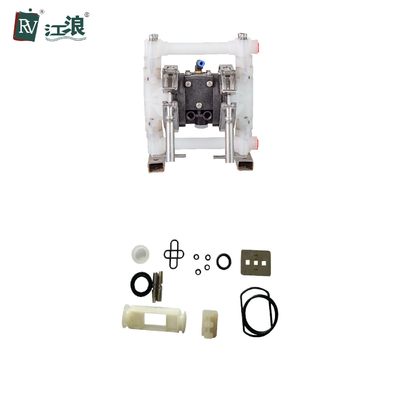 3/8&quot;酸のアルカリ工業のために作動するテフロンPtfeのダイヤフラム ポンプ空気