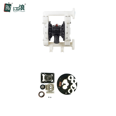 PVDF Kynoarの空気によって動力を与えられるダイヤフラム ポンプ1.5インチ40mm 120のPsiの化学製品工場
