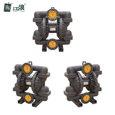 3"オイル8棒Santoprene AoddポンプDouctileの鉄のための空気のダイヤフラム ポンプ
