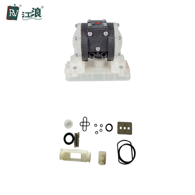 1/4"小型化学抵抗力がある酸のためのPVDFのダイヤフラム ポンプ