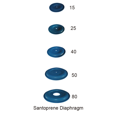 1.5"はAoddポンプSantopreneの膜を分ける