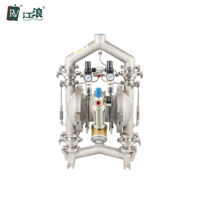 1.5インチの粉の移動の化学薬品のための空気のダイヤフラム ポンプ